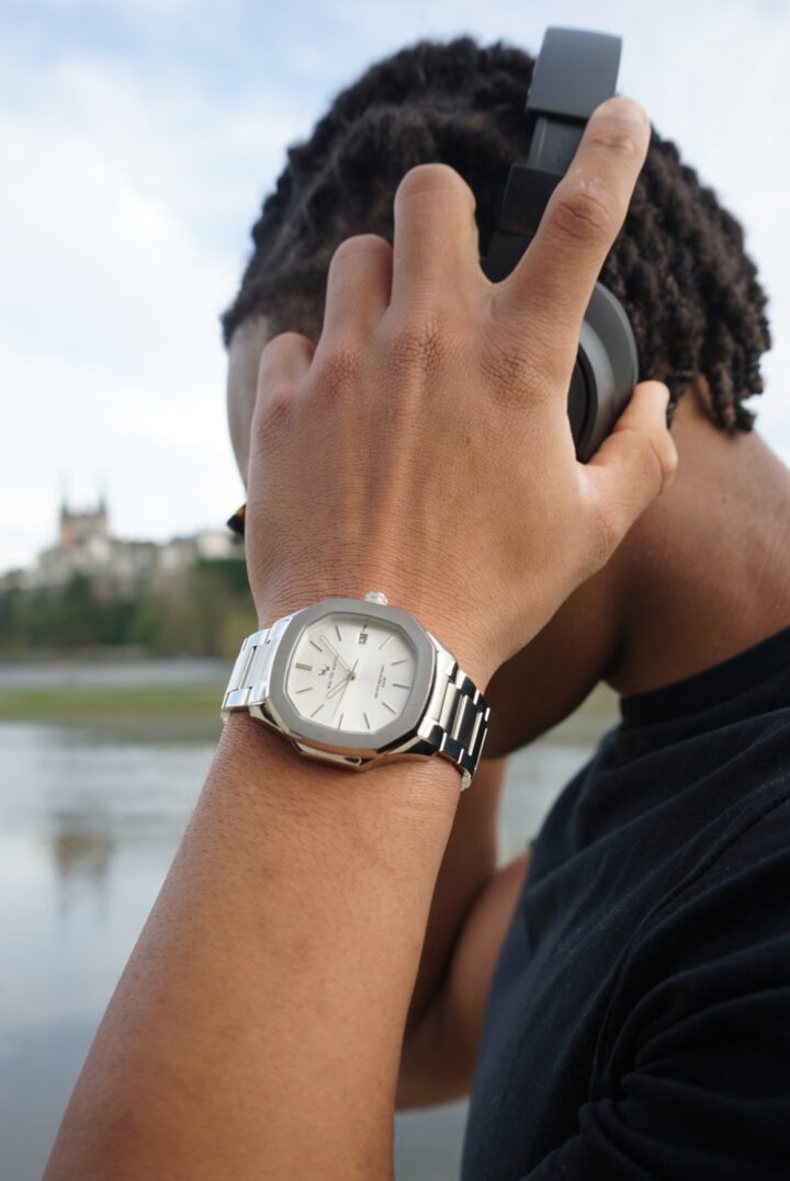 Genesis White - Montre Homme, Classe, Blanche | Walter Watch